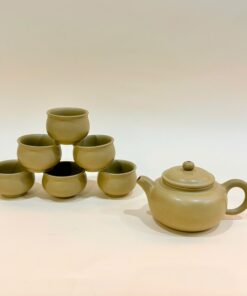 Bộ ấm chén đẹp cao cấp gốm nê hưng dáng biển phúc BAT217