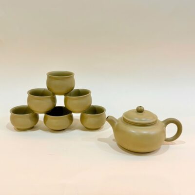 Bộ ấm chén đẹp cao cấp gốm nê hưng dáng biển phúc BAT217