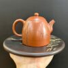 Ấm pha trà dáng tần quyền gốm nê hưng cao cấp khắc trúc đẹp 230ml AKC286
