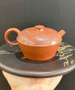 Ấm trà phượng hoàng gốm nê hưng cao cấp dáng tuyến viên đẹp 210ml AKC293