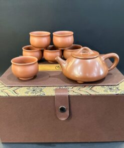 Bộ ấm trà đẹp gốm nê hưng cao cấp dáng thạch biều pha trà ngon AT45