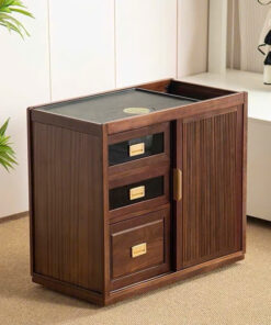 Bàn Trà Di Động Đa Năng Có Bánh Xe 70x77.5x40.5cm BT18