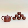 Bộ ấm chén cao cấp gốm nê hưng dáng đức trung pha trà ngon BAT292