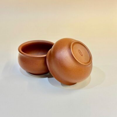 Chén tử sa nguyên khoáng đất cũ chu nê thủ công đẹp uống trà ngon 50ml CTS52