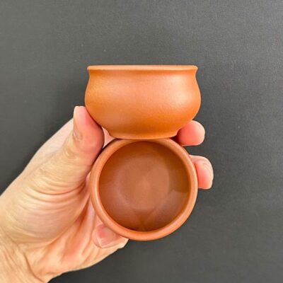 Chén tử sa nguyên khoáng đất cũ chu nê thủ công đẹp uống trà ngon 50ml CTS52.