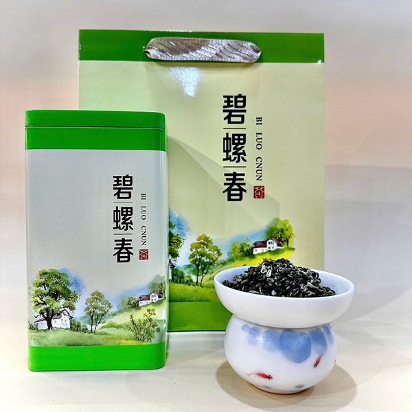 Trà bích loa xuân động đình đặc biệt cấp 1 thơm ngon ngọt hậu hộp 200g BLX05