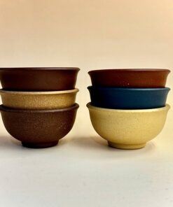 Chén tử sa đất cũ nguyên khoáng dáng loe đẹp uống trà ngon 50ml CTS03