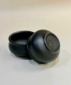 Ly trà tử sa đất cũ nguyên khoáng cỡ nhỏ đẹp màu hắc sa 50ml CTS54