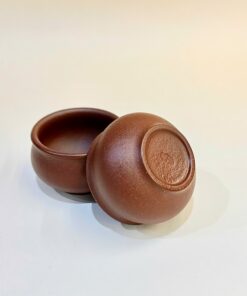 Chén uống trà tử sa đất cũ nguyên khoáng đáy tào thanh uống trà ngon 50ml CTS57