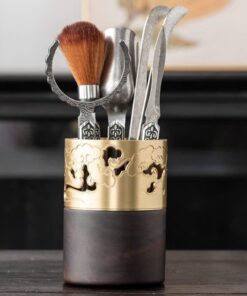 Bộ dụng cụ pha trà hợp kim công năng tốt nhiều món cao cấp đẹp KH33.