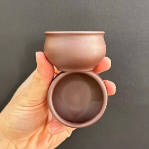 Chén trà tử sa đất cũ nguyên khoáng uống trà ngon cỡ nhỏ đẹp 50ml CTS56