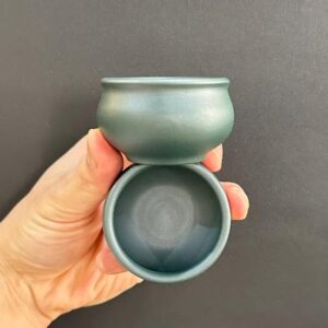 Chén tử sa đất cũ lục nê nguyên khoáng cỡ nhỏ đẹp uống trà ngon 50ml CTS55
