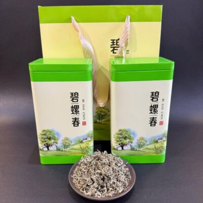 Trà bích loa xuân động đình đặc biệt cấp 1 thơm ngon ngọt hậu hộp 200g BLX05
