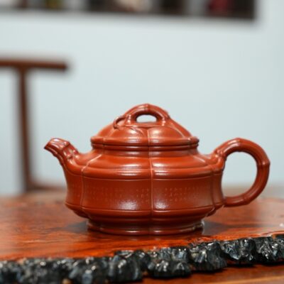 Ấm Tử Sa Nguyên Khoáng Cũ Chu Nê Trúc Đoạn Trương Kế Bưu 150ml ATS515