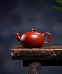 Ấm Tử Sa Nguyên Khoáng Đất Cũ Đại Hồng Bào Mỹ Nhân Kiên Trơn 180ml ATS528