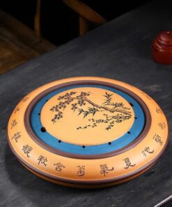 Thuyền Trà Đế Ấm Tử Sa Kích Thước 36,8x8cm TT20