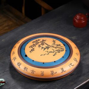 Thuyền Trà Đế Ấm Tử Sa Kích Thước 36,8x8cm TT20