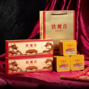Trà thiết quan âm Phúc Kiến cực phẩm Hoàng Long set 250g QA10