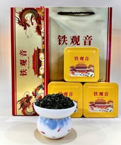 Trà thiết Quan Âm Phúc Kiến cực phẩm Hoàng Long set 250g QA10