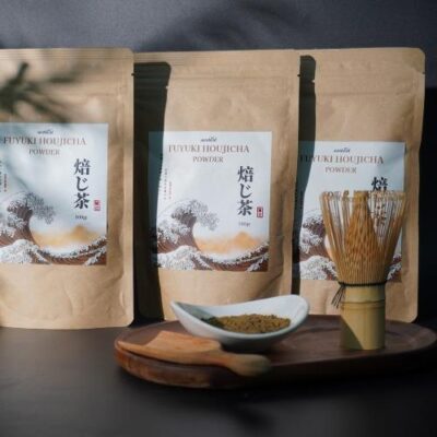 Bột Houjicha Fuyuki – Trà rang Nhật Bản cao cấp cho pha chế thưởng trà