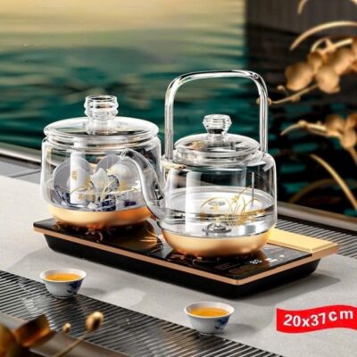 Bếp Điện Thuỷ Tinh Kamjove Bơm Nước Bên Trong H19