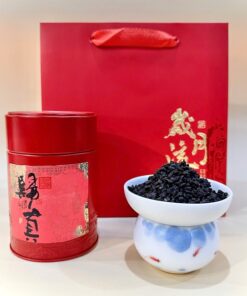 Trà Phổ Nhĩ Hóa Thạch Hộp Thiếc Đỏ Cao Cấp 250g PNH05