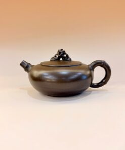 Ấm Nê Hưng Thạch Hồ Trúc Đoạn Men Hỏa Biến 230ml AKC97