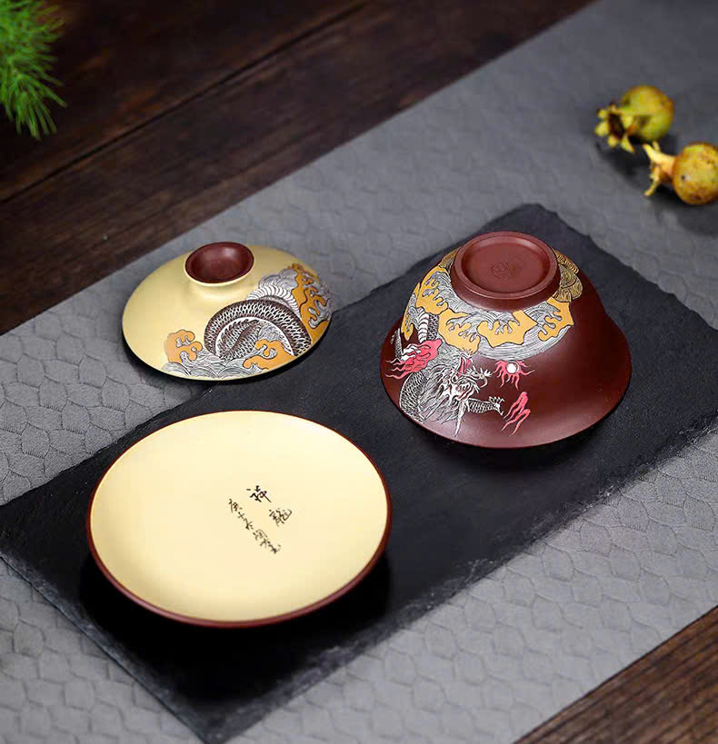 Tiềm Trà Tử Sa Đất Cũ Đáy Tào Thanh 12 Con Giáp 200ml AS120 - Ảnh 12