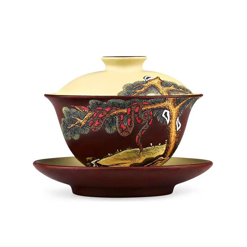 Tiềm Trà Tử Sa Đất Cũ Đáy Tào Thanh 12 Con Giáp 200ml AS120 - Ảnh 5