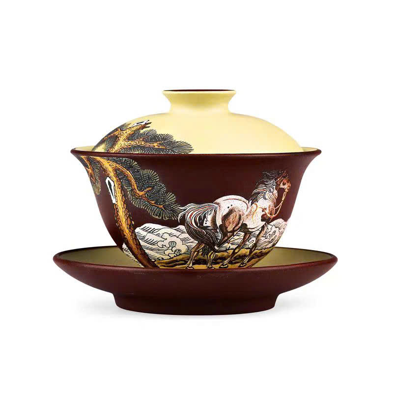 Tiềm Trà Tử Sa Đất Cũ Đáy Tào Thanh 12 Con Giáp 200ml AS120 - Ảnh 6