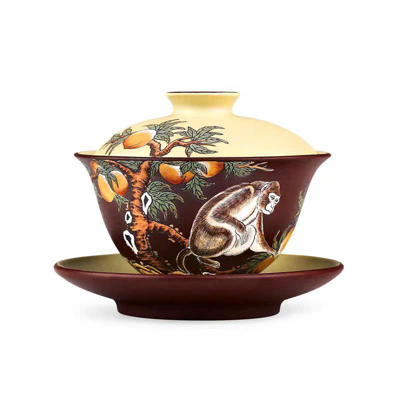 Tiềm Trà Tử Sa Đất Cũ Đáy Tào Thanh 12 Con Giáp 200ml AS120 - Ảnh 8