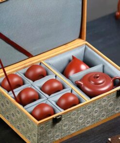 Bộ ấm tử sa Ngọc Nhũ Đại Hồng Bào 250ml AT38