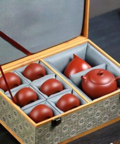 Bộ ấm tử sa Tây Thi Đại Hồng Bào 250ml AT39