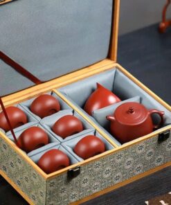 Bộ ấm tử sa Đức Trung Đại Hồng Bào 230ml AT41