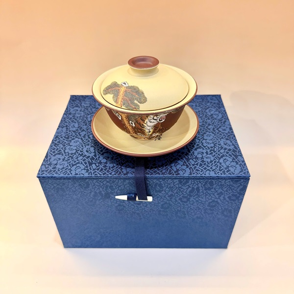 Tiềm Trà Tử Sa Đất Cũ Đáy Tào Thanh 12 Con Giáp - Dần 200ml AS120-3 - Ảnh 3