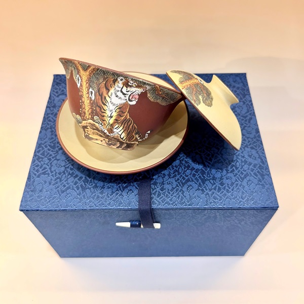 Tiềm Trà Tử Sa Đất Cũ Đáy Tào Thanh 12 Con Giáp - Dần 200ml AS120-3 - Ảnh 4