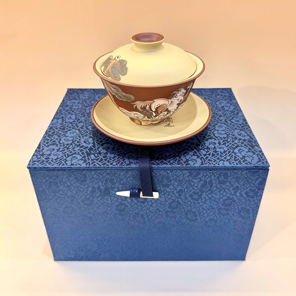 Tiềm Trà Tử Sa Đất Cũ Đáy Tào Thanh 12 Con Giáp - Ngọ 200ml AS120-7 - Ảnh 3