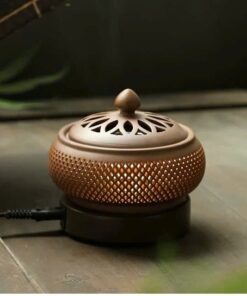 Lư Điện Dáng Thấp Màu Be LS04