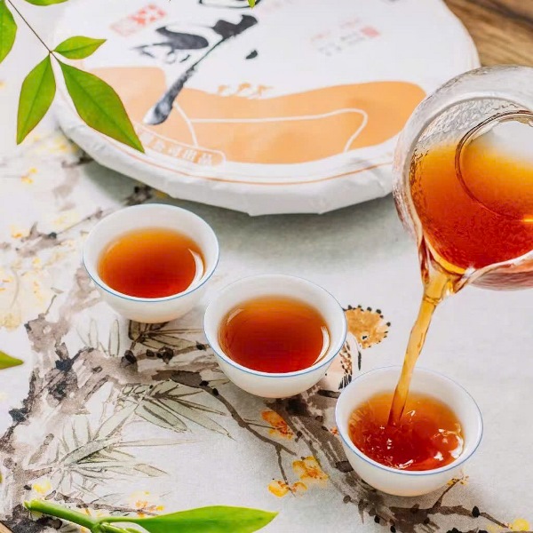 Trà phổ nhĩ chín Dị Võ Đại Sơn 357g PNC15 - Ảnh 6