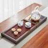 Khay pha trà đa năng gỗ óc chó V16