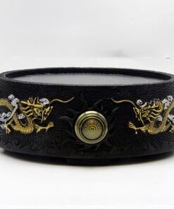 Bếp Đun Nước Hồng Ngoại Gang Nắp Nổi Rồng Vàng BD18