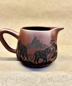 Chén Tống Tử Sa Khắc Hổ 300ml CT36