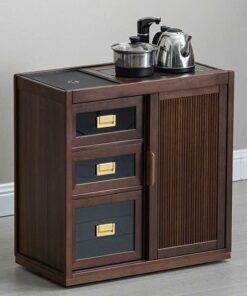 Bàn Trà Di Động Đa Năng Có Bánh Xe 69×68×35cm BT16