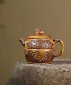 Ấm tử sa đức trung hỏa biến 400ml ATSM16