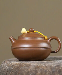 Ấm Trà Tử Sa Nghi Hưng Đáy Tào Thanh Văn Đán Trơn 200ml ATSM57