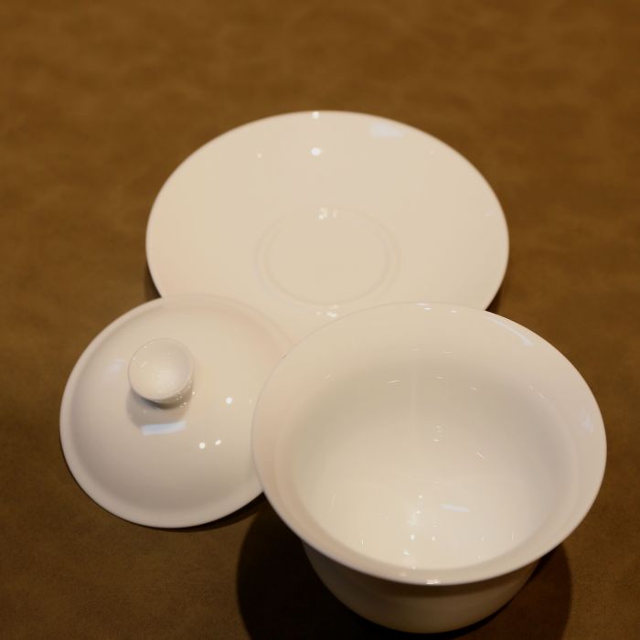 Tiềm Trà Sứ Bạch Định Trơn 200ml AS91 - Ảnh 4