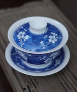 Tiềm sứ hoa mai lòng trắng AS45