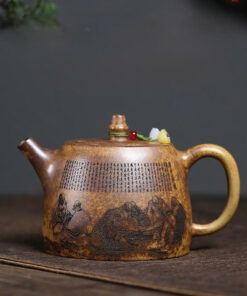 Ấm Tử Sa Đức Trung Đoàn Nê Hoả Biến 