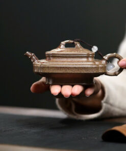 Ấm Tử Sa Đoàn Nê Tứ Phương Trúc Đoạn 200ml ATSM25