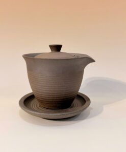 Chén khải gốm nung củi hỏa biến làm tiềm pha trà sần đẹp dễ cầm.